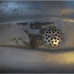steel wash basin prior